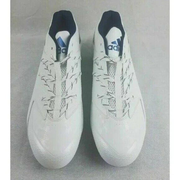 adidas Freak X Carbon Low Football Cleats Mens Size 16 White Navy B72678 main image 3